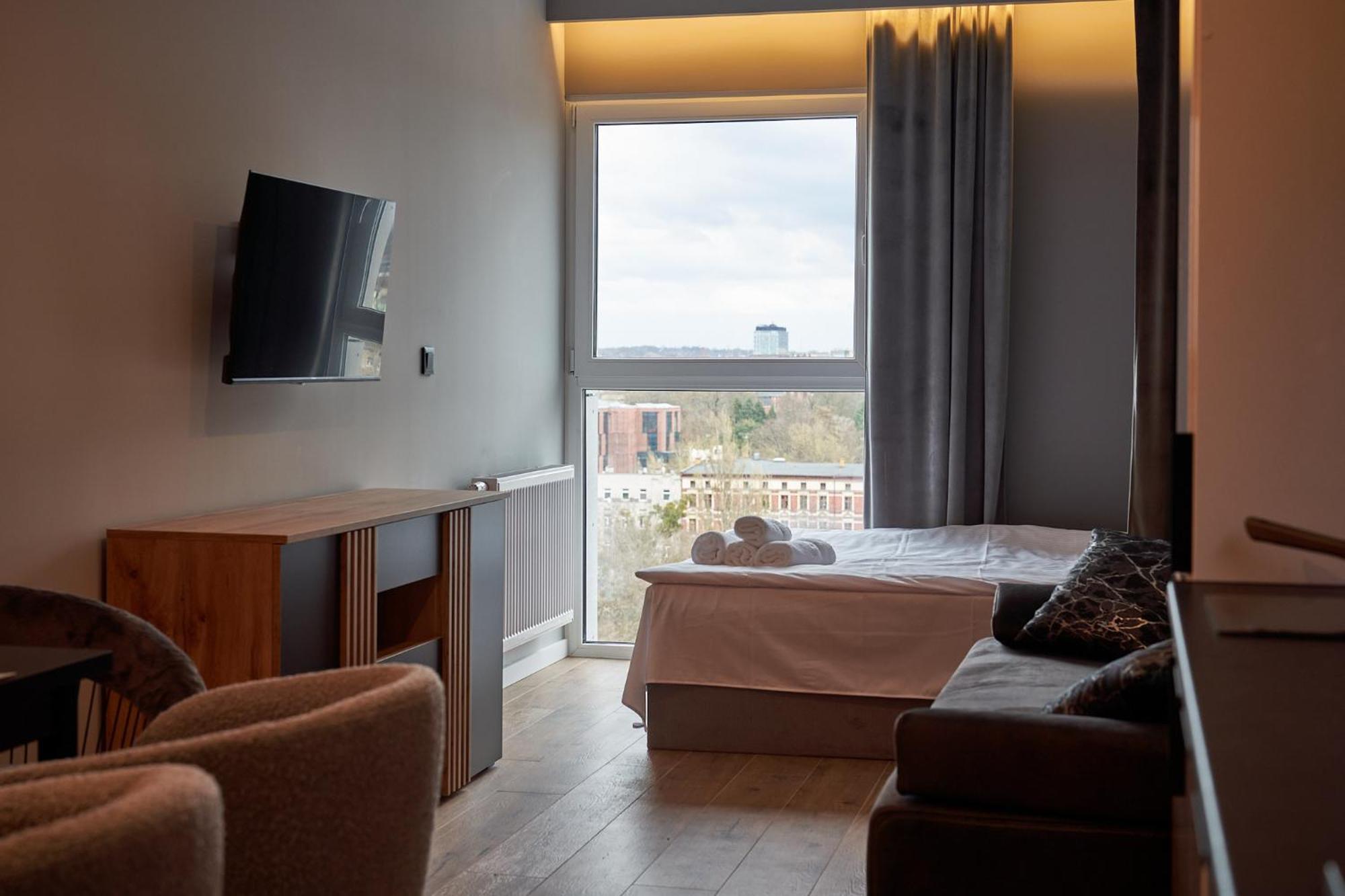 Apartamenty Panorama Łódź Buitenkant foto
