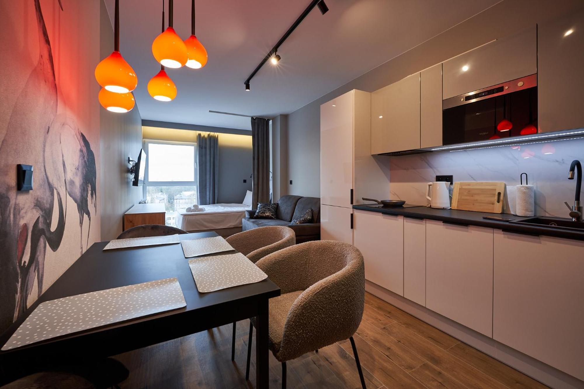 Apartamenty Panorama Łódź Buitenkant foto