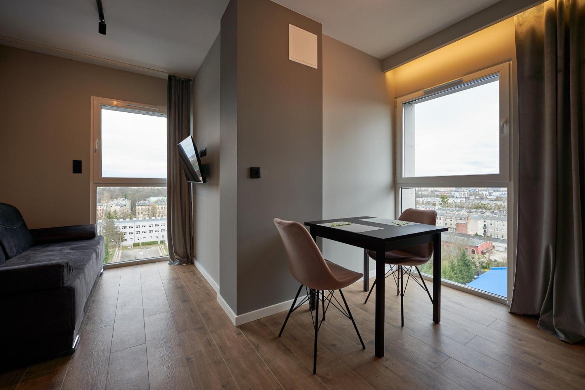 Apartamenty Panorama Łódź Buitenkant foto